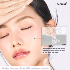 Tinh chất dưỡng ẩm cân bằng, trắng sáng da Dr.PONG 28D Whitening Drone Essence 95ml