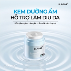 Kem dưỡng ẩm làm dịu da Dr.PONG CalmMEA 1.5 Soothing Cream 50g