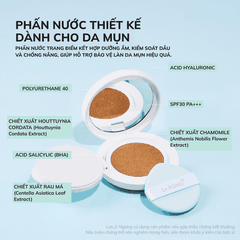 Phấn nước dành cho da dầu mụn Dr.PONG Acne Ace Longwear Cushion 15g