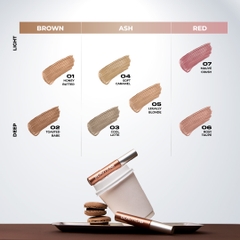 Mascara chân mày tự nhiên, giữ nếp, bền màu, lâu trôi BEAUTILAB Cloudbrow Natural Fluffy Fix Mascara