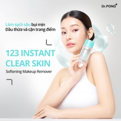 Nước tẩy trang DR. PONG 123 INSTANT CLEAR SKIN SOFTENING MAKEUP REMOVER 120ml