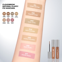 Mascara chân mày tự nhiên, giữ nếp, bền màu, lâu trôi BEAUTILAB Cloudbrow Natural Fluffy Fix Mascara