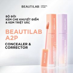Kem che khuyết điểm & triệt sắc BEAUTILAB A2P Concentrate Peach Dark Spot & Retouch Brightening Concealer 2.5g