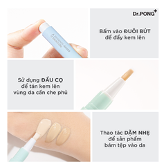 Kem che khuyết điểm dạng cọ Dr.PONG Acne Ace Airy Brush Concealer 2.4g