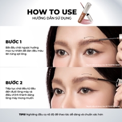 Mascara chân mày tự nhiên, giữ nếp, bền màu, lâu trôi BEAUTILAB Cloudbrow Natural Fluffy Fix Mascara