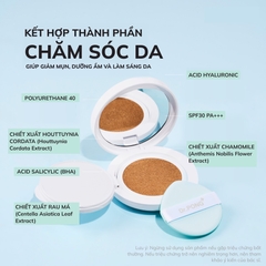 Phấn nước dành cho da dầu mụn Dr.PONG Acne Ace Longwear Cushion 15g