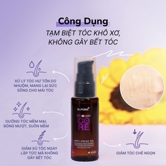 Dầu dưỡng hỗ trợ làm suôn mềm tóc Dr.PONG 009 Hair Core Anti-frizz Oil 30ml