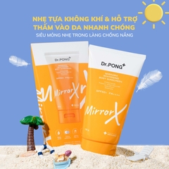Kem chống nắng toàn thân Dr.PONG MirrorX whitening body sunscreen SPF50+ PA++++ 150g