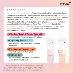 Dưỡng ẩm môi, giảm thâm môi Dr.Pong 28D Whitening Drone Lip Mask 8.5g