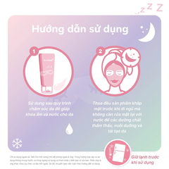 Mặt nạ ngủ trắng da, mờ thâm mụn Dr.PONG 28D Whitening Drone Sleeping 50ml