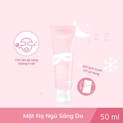 Mặt nạ ngủ trắng da, mờ thâm mụn Dr.PONG 28D Whitening Drone Sleeping 50ml