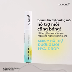 Serum dưỡng môi căng mọng, mềm ẩm, ngừa thâm môi Dr.PONG Hya-Drop Volumizing Lip Serum 3.5g