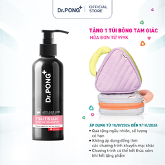 Dầu gội hỗ trợ giảm rụng tóc Dr.PONG Tsutsuji Gentle Shampoo 200ml
