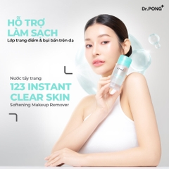 Nước tẩy trang Dr.PONG 123 Instant Clear Skin Softening Makeup Remover