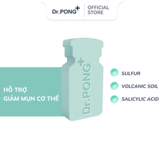 Xà phòng hỗ trợ giảm mụn lưng và giúp da mềm mịn với lưu huỳnh núi lửa Dr. PONG Natural Volcanic Sulphur Soap 70g