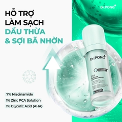 Serum kiềm dầu, thu nhỏ lỗ chân lông Dr.PONG 711 Poreless Blurring Serum