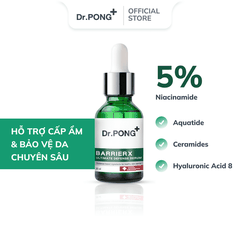 Serum hỗ trợ cấp ẩm & bảo vệ chuyên sâu Dr.PONG BarrierX Ultimate Defense Serum 20ml