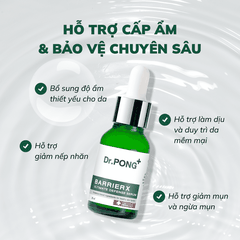 Serum hỗ trợ cấp ẩm & bảo vệ chuyên sâu Dr.PONG BarrierX Ultimate Defense Serum 20ml