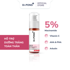 Serum hỗ trợ dưỡng trắng toàn thân Dr.PONG 28D Whitening Drone Body Serum 60ml