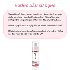 Serum hỗ trợ dưỡng trắng toàn thân Dr.PONG 28D Whitening Drone Body Serum 60ml