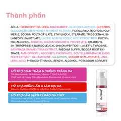 Serum hỗ trợ dưỡng trắng toàn thân Dr.PONG 28D Whitening Drone Body Serum 60ml