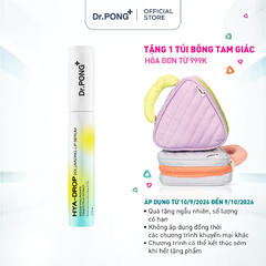 Serum hỗ trợ dưỡng môi căng mọng, mềm ẩm, giảm thâm môi Dr.PONG Hya-Drop Volumizing Lip Serum 3.5g