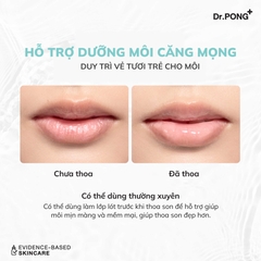 Serum hỗ trợ dưỡng môi căng mọng, mềm ẩm, giảm thâm môi Dr.PONG Hya-Drop Volumizing Lip Serum 3.5g