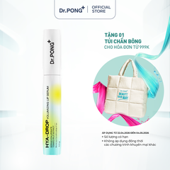 Serum dưỡng môi căng mọng, mềm ẩm, ngừa thâm môi Dr.PONG Hya-Drop Volumizing Lip Serum 3.5g