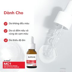 Serum hỗ trợ giảm nám Dr.PONG MC1 Whitening Drone Melas Clear Serum 16ml