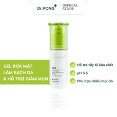 Gel rửa mặt hỗ trợ giảm mụn Dr.PONG p55 BHA Acne Clear Face Wash 100ml