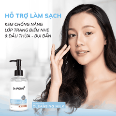 Sữa tẩy trang dịu nhẹ Dr.PONG Cleasing Milk 200ml