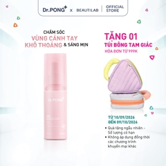 Xịt khử mùi trắng da, mờ thâm Dr.PONG 28D Whitening Drone Deodorant Spray 100ml