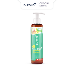 Dầu gội kiềm dầu, giảm gàu Dr.PONG 4T Acne Clear 140ml