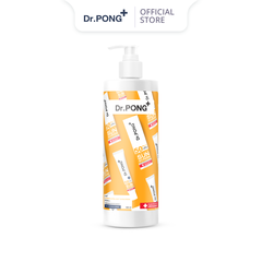 Kem chống nắng phổ rộng Dr.PONG Hyaluronic Ultra Light SPF50 PA+++ 500ml