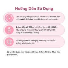 Dầu gội giảm rụng tóc, hỗ trợ mọc tóc Dr.PONG Tsutsuji Gentle 200ml