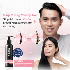 Dầu gội giảm rụng tóc, hỗ trợ mọc tóc Dr.PONG Tsutsuji Gentle 200ml