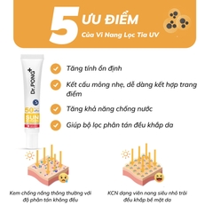 Kem chống nắng phổ rộng Dr.PONG Hyaluronic Ultra Light SPF50 PA+++ 25ml