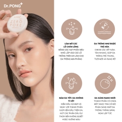 Phấn phủ che phủ lỗ chân lông, kiềm dầu Dr.PONG Zero Pore Blurring K- Powder 9g