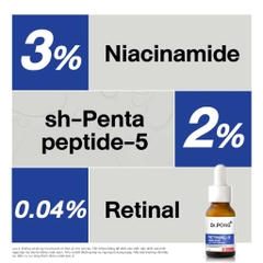 Serum làm mờ nếp nhăn, trắng da Dr.PONG Retinal-X Timeless Anti-Aging 15ml