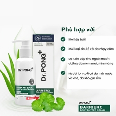 Kem dưỡng thể Dr.PONG BarrierX body butter cream 100g