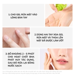 Gel rửa mặt giảm mụn Dr.PONG p55 BHA Acne Clear Face Wash 20ml