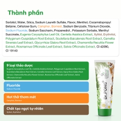 Kem đánh răng từ thảo dược & fluoride trắng răng, thơm miệng Dr.PONG 9X HERBAL PLUS FLUORIDE TOOTHPASTE 100g