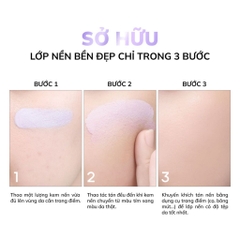 Kem nền hiệu chỉnh màu da dạng lỏng Beautilab 2ND Skin Cover Color-Changing Tint Foundation 20g