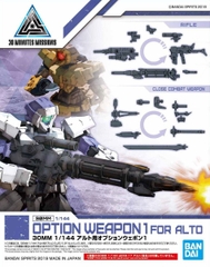 PHỤ KIỆN 30MM 1/144 OPTION WEAPON 1 FOR ALTO