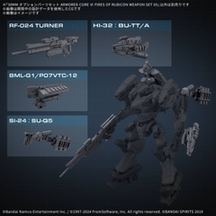 PHỤ KIỆN 30MM ARMORED CORE Ⅵ FIRES OF RUBICON WEAPON SET 05