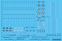 PHỤ KIỆN WATER DECAL CHO MGEX STRIKE FREEDOM GUNDAM