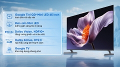 Google Tivi QD-Mini LED Xiaomi S Pro 4K 65 inch L65MB-SSEA