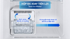 Tủ lạnh Samsung Inverter 236 lít RT22M4032BU/SV