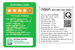 Máy giặt Aqua Inverter 13 kg AW13-BP4959K(S8)