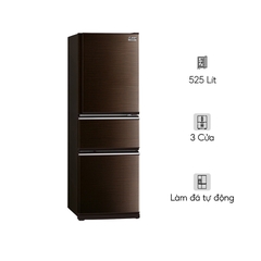 Tủ lạnh Mitsubishi Electric Inverter MR-CX41ER-BRW-V (330 lít)